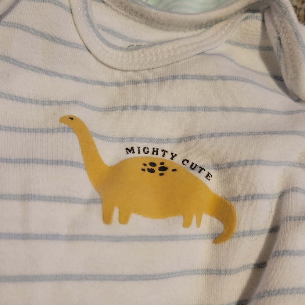 Carter's baby onesie dinosaur